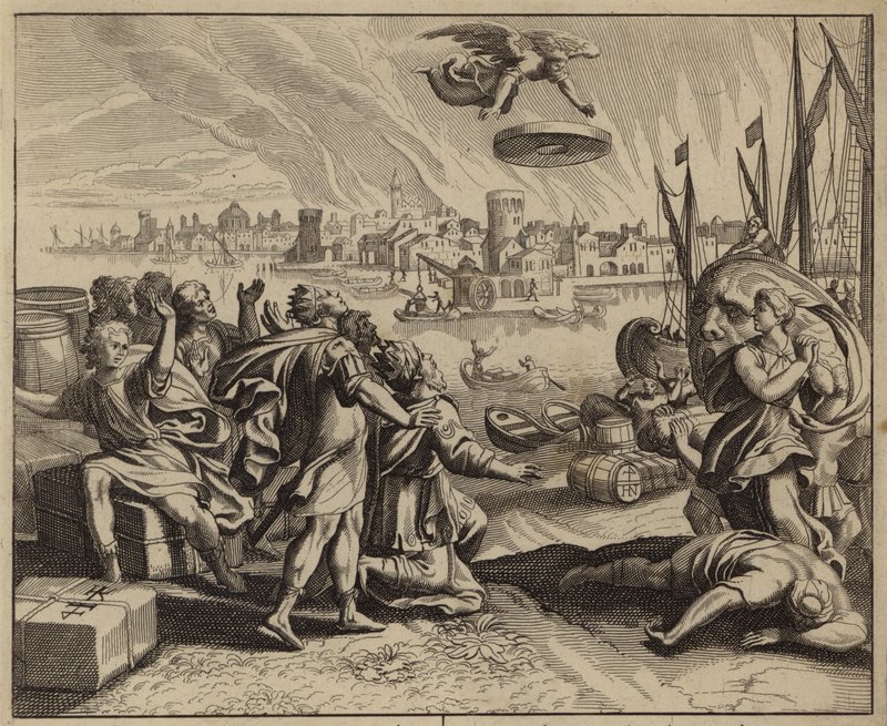 Doom of Babylon (gravyr) av European School