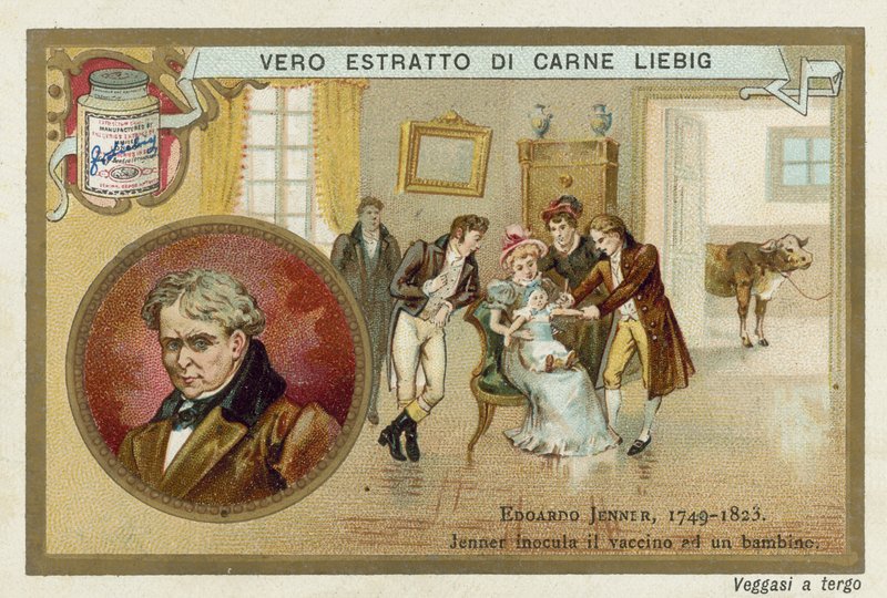 Edward Jenner, engelsk läkare och forskare som upptäckte ett vaccin mot smittkoppor av European School