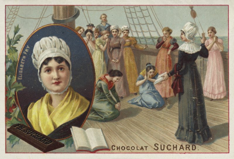 Elizabeth Fry, engelsk kväkare, reformator och filantrop av European School