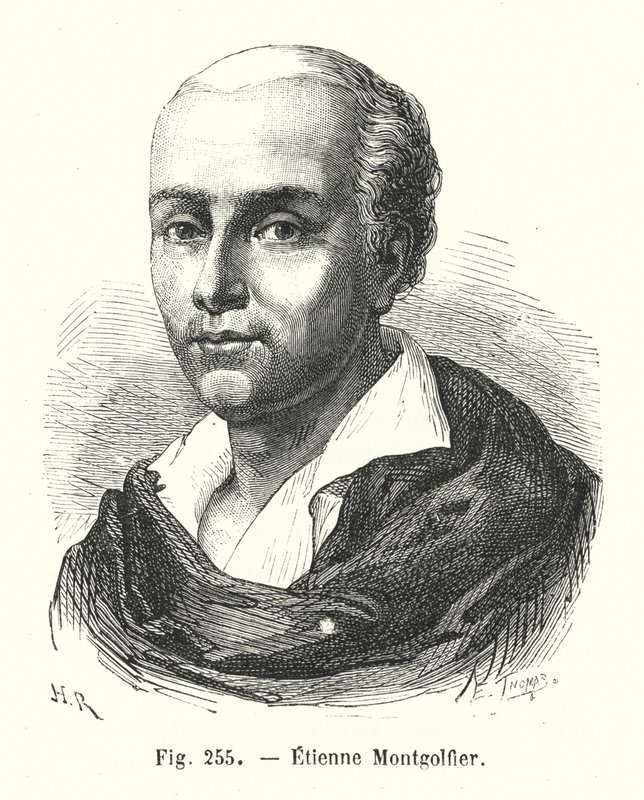 Etienne Montgolfier (gravyr) av European School