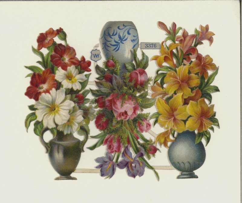 Blommor (chromolitho) av European School