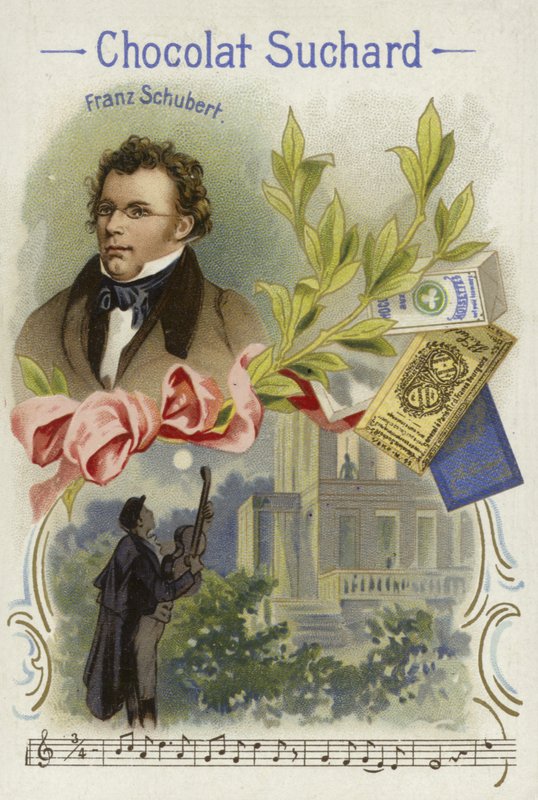 Franz Schubert, österrikisk kompositör av European School