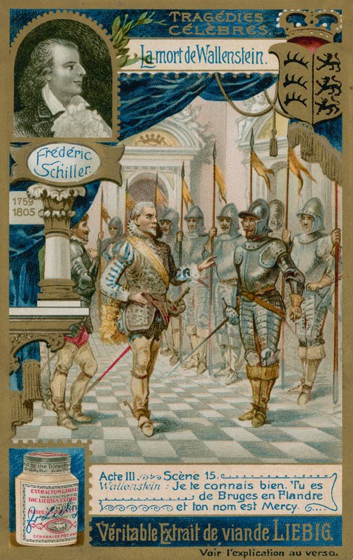 Frederic Schillers död av Wallenstein av European School