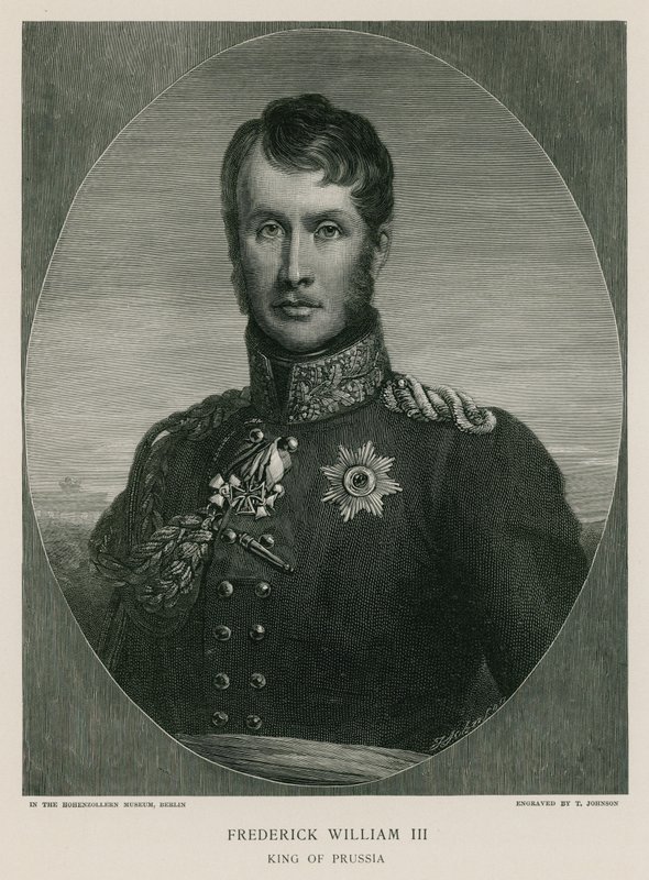 Fredrik Vilhelm III av Preussen av European School