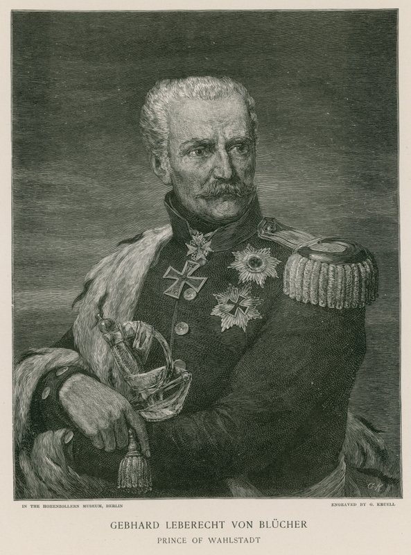 Gebhard Leberecht von Blucher, Prins av Wahlstadt av European School