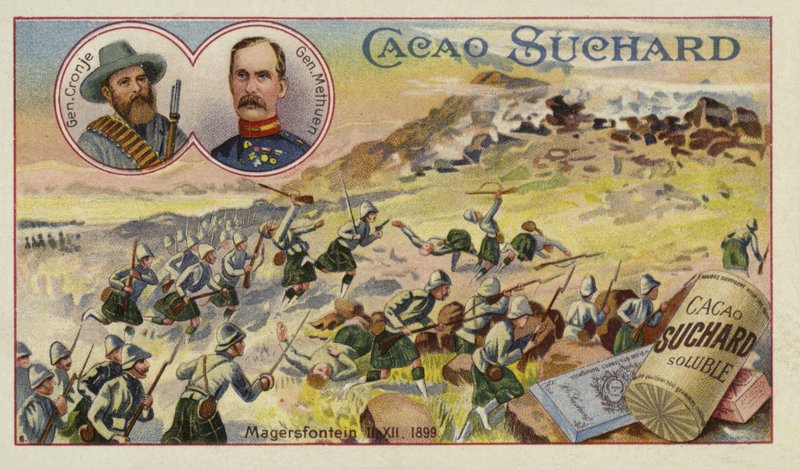 Generalerna Cronje och Methuen och slaget vid Magersfontein, Boerkriget, 11 december 1899 av European School