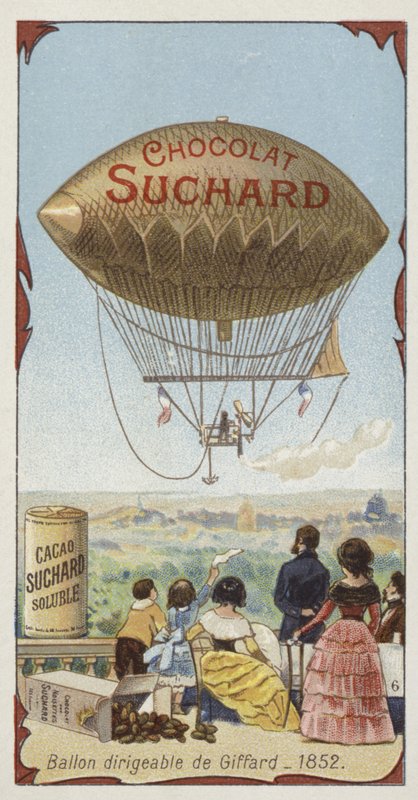 Giffards styrbara luftskepp, 1852 av European School