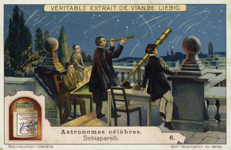 Giovanni Schiaparelli, italiensk astronom av European School