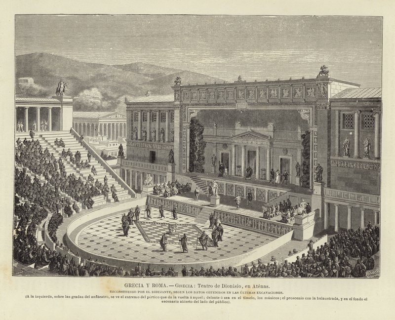 Grekland och Rom - Grekland: Dionysos teater i Aten av European School