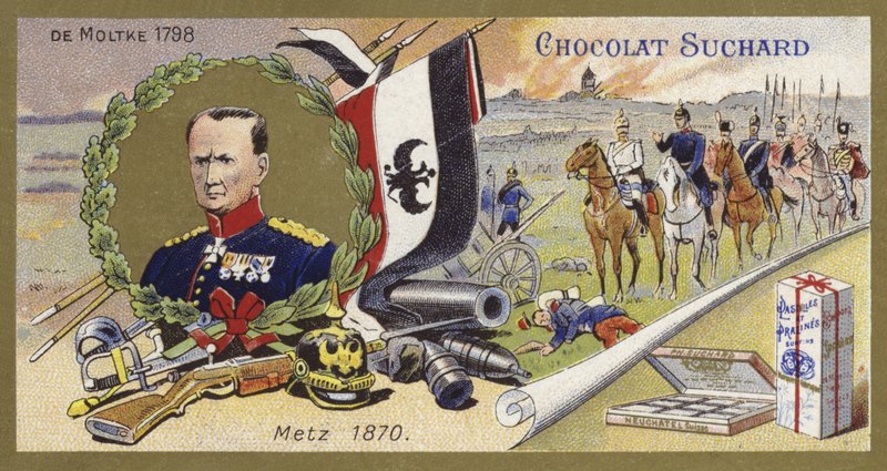 Helmuth von Moltke den äldre och belägringen av Metz, Frankrike, 1870 av European School