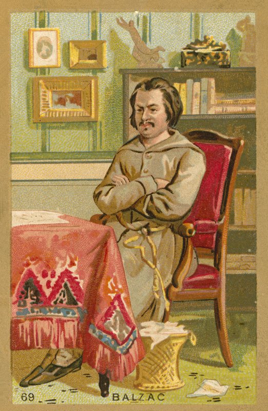 Honore de Balzac, fransk romanförfattare och dramatiker av European School