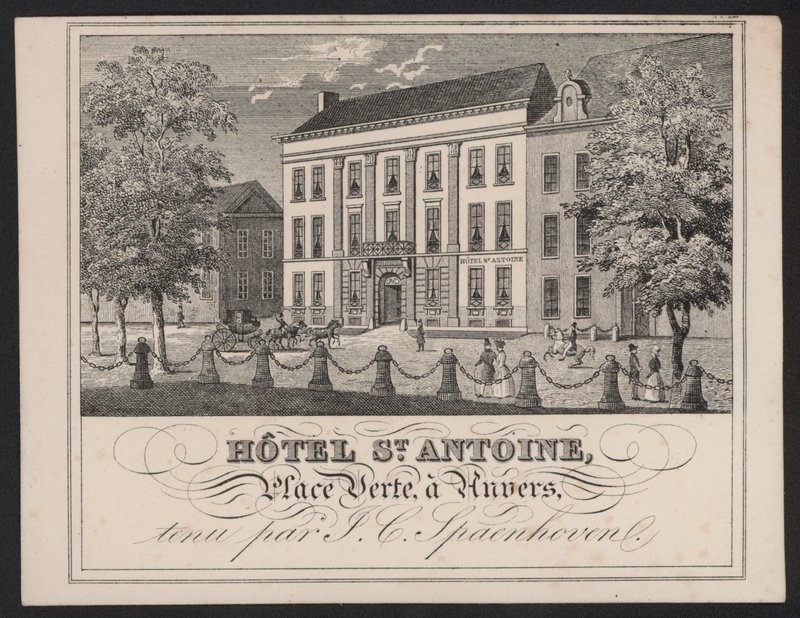 Hotel St Antoine, Antwerpen, Antwerpen, J C Spaenhoven av European School