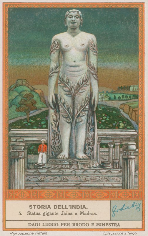 Jain-staty i Madras (Chennai) av European School