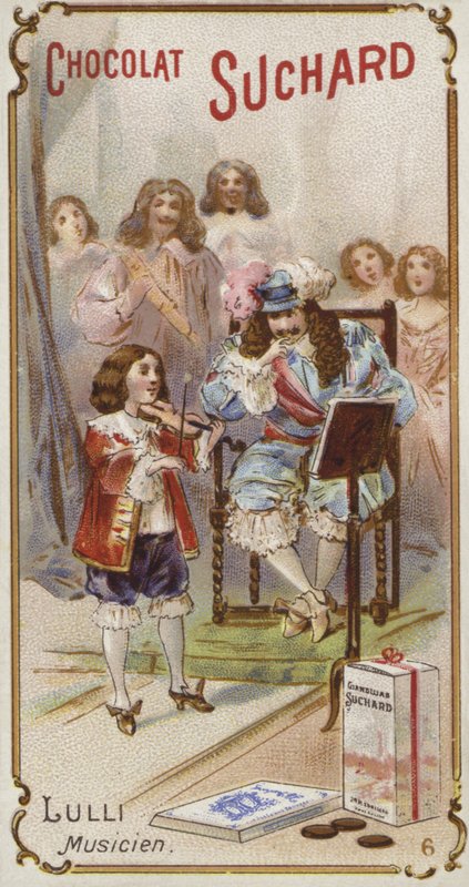 Jean-Baptiste Lully, fransk musiker och kompositör, som barn av European School