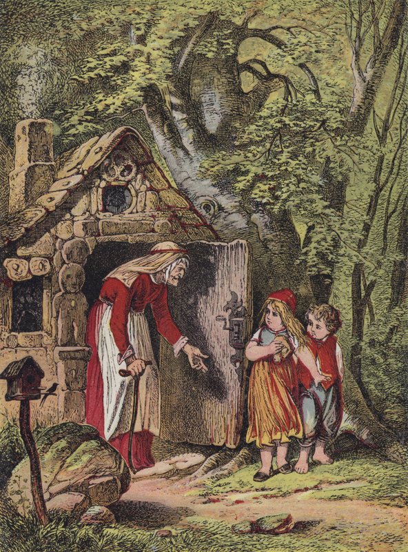 Jean Et Marguerite (färglitografi) av European School