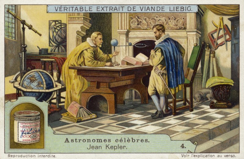 Johannes Kepler, tysk matematiker och astronom av European School