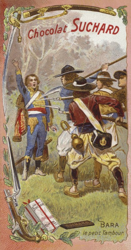 Joseph Bara, fransk revolutionär barnsoldat av European School