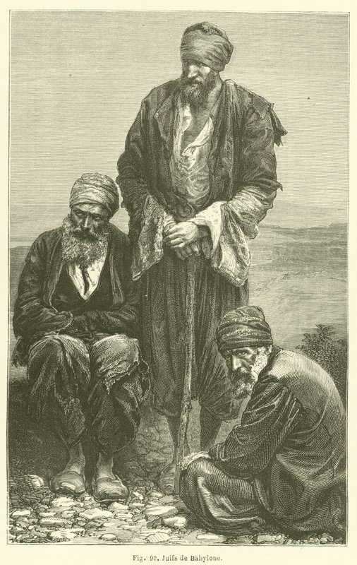 Judar i Babylon (gravyr) av European School