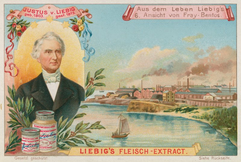 Justus von Liebig: Utsikt över Fray-Bentos av European School