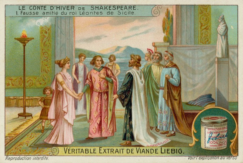 Kung Leontes, drottning Hermione och kung Polyxenes av European School