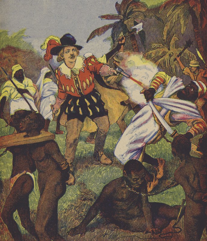 Klaus Störtebeker (färglitografi) av European School
