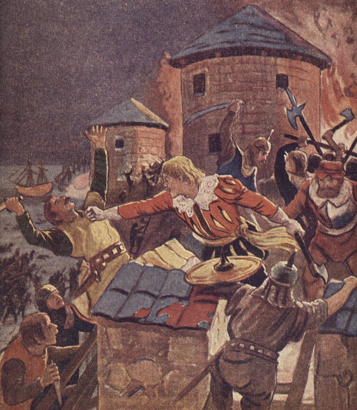 Klaus Störtebeker (färglitografi) av European School