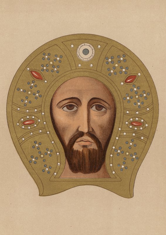 Likheten med Jesus Kristus: Från Vatikanens Bibliotheca (chromolitho) av European School