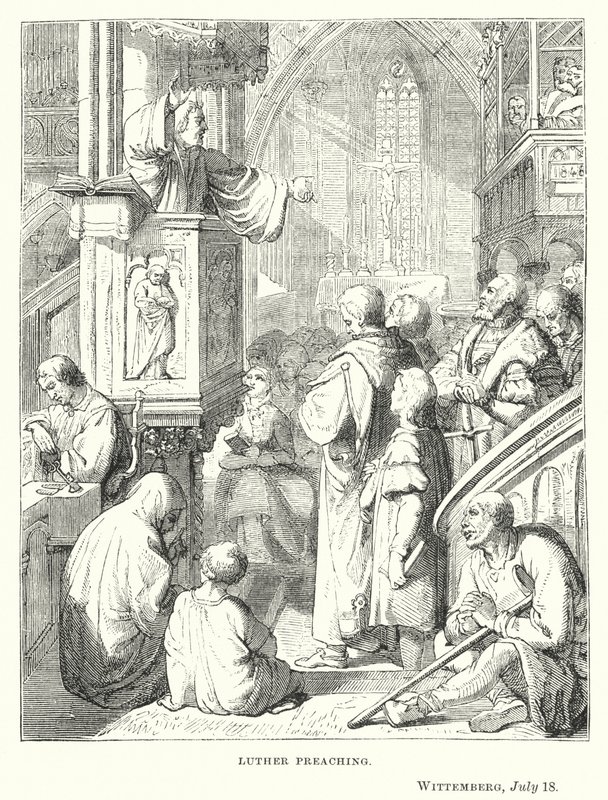 Lutherpredikan, Wittemberg, 18 juli av European School