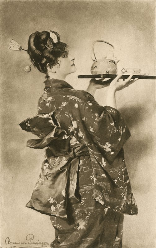 Madame Chrysantheme (litografi) av European School
