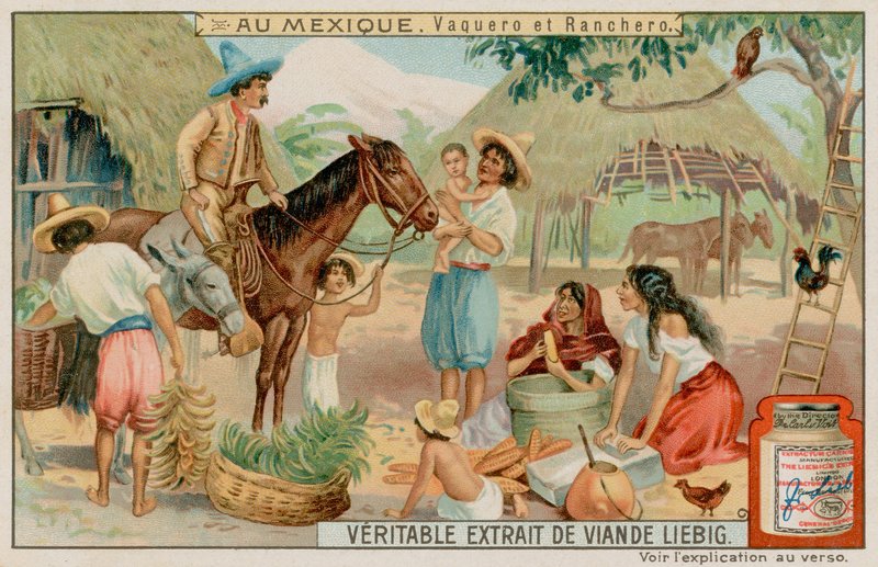 Mexikanska Ranchers och Cowboys av European School