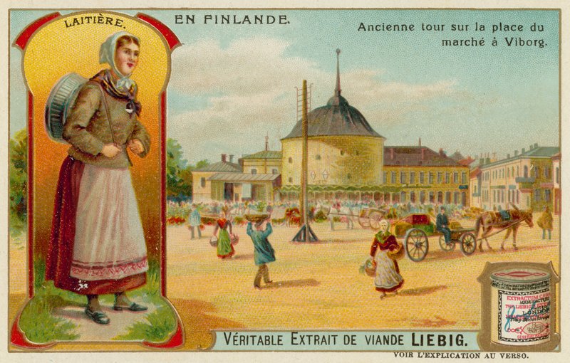 Milkmaid och Tower i Viborg av European School