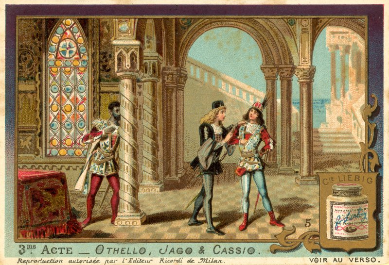 Othello hör Iago och Cassio av European School