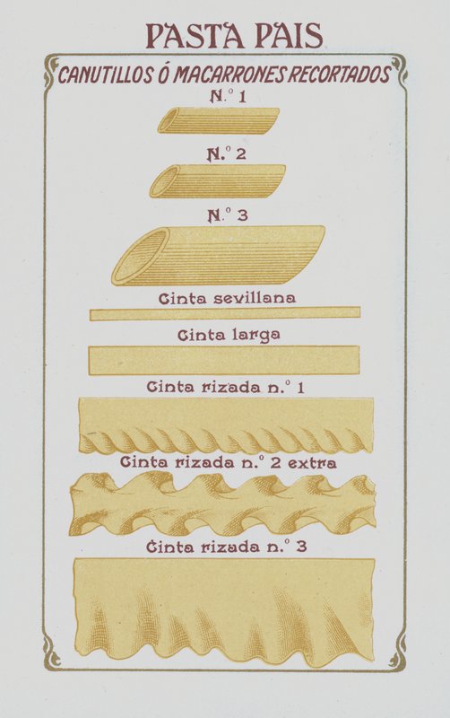 Pasta (färg litho) av European School
