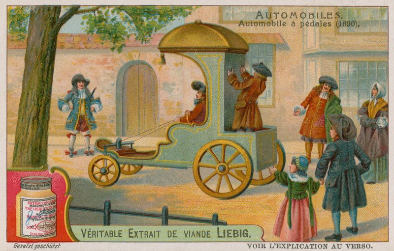 Trampbil, 1690 av European School