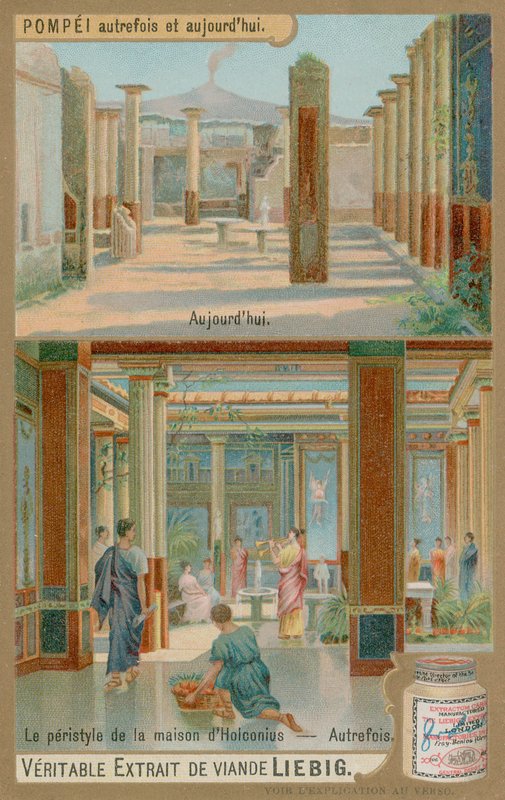 Peristyle (pelargång) i Holconius hus av European School