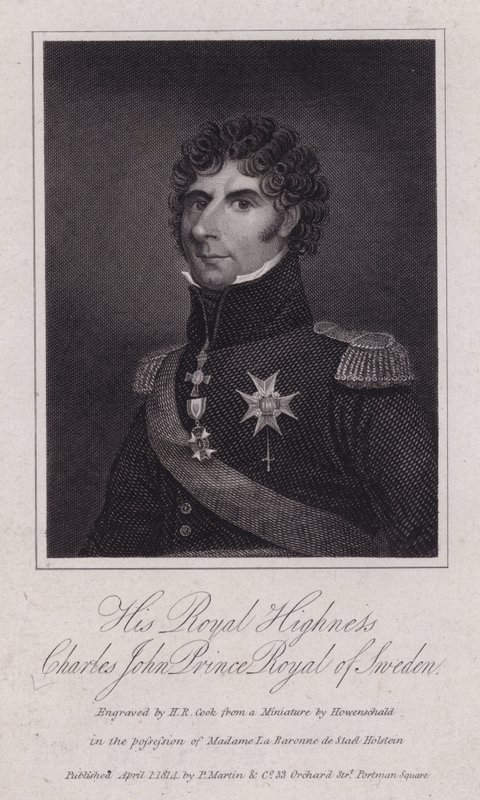 Prins Charles John av Sverige, senare kung Karl John XIV av European School
