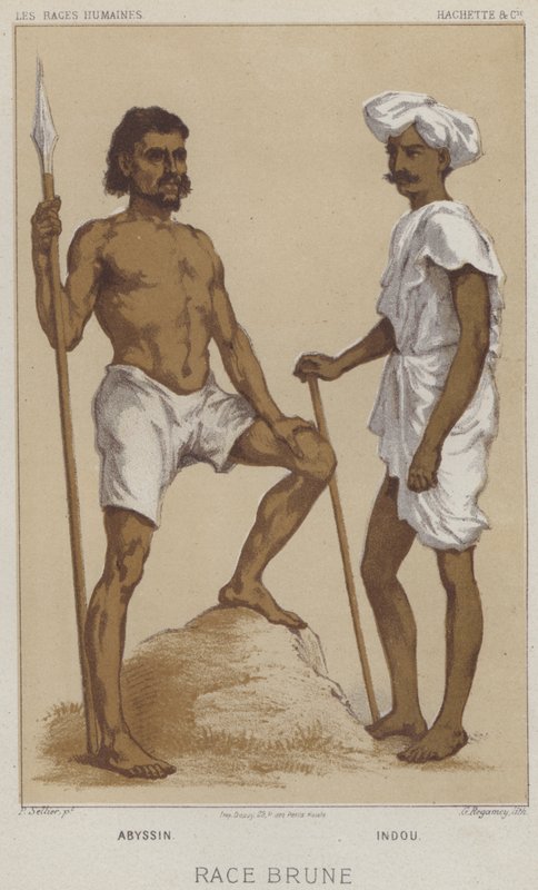 Raki Vryne, Abessinien, Hindu (kromolit) av European School