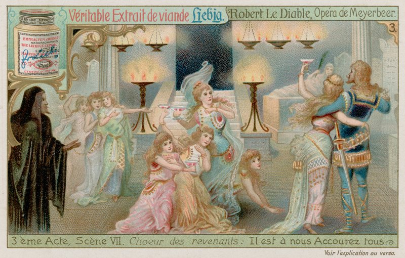 Robert uppmuntras av Bertram and the Ghosts of the Nuns att ta den magiska grenen av European School
