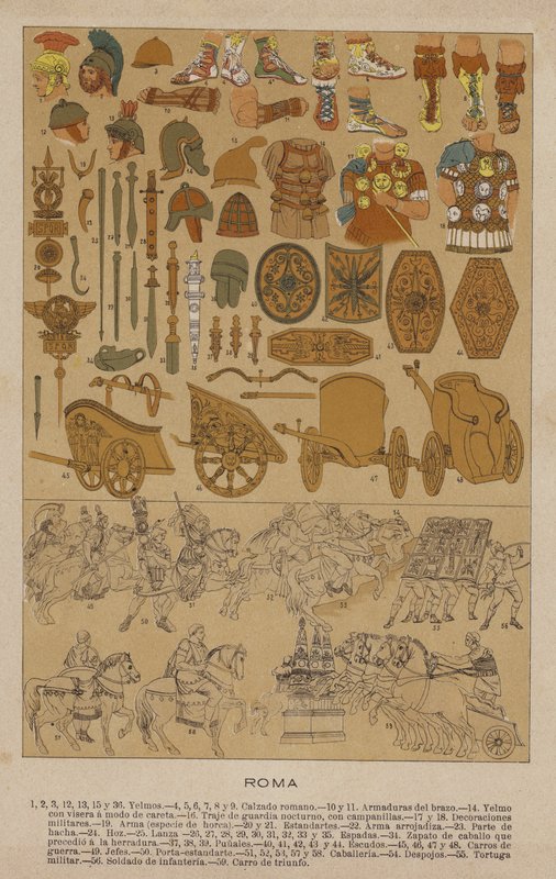 Roma (färg litho) av European School