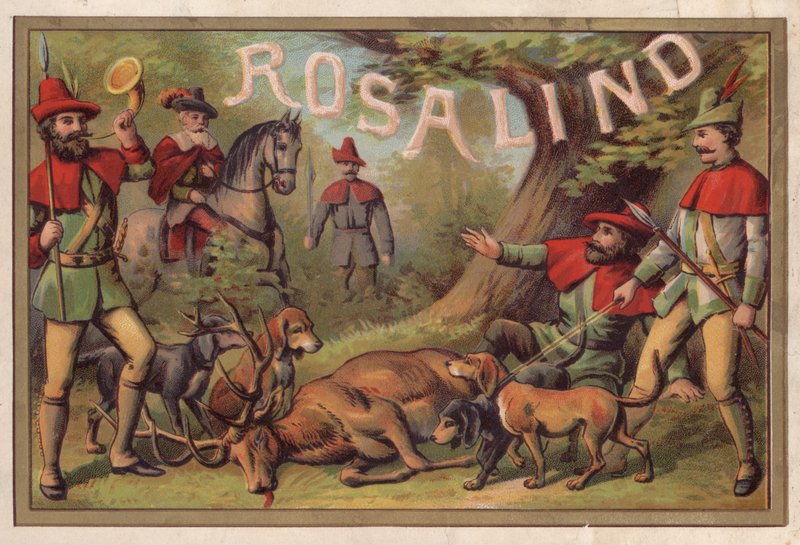 Rosalind (chromolitho) av European School