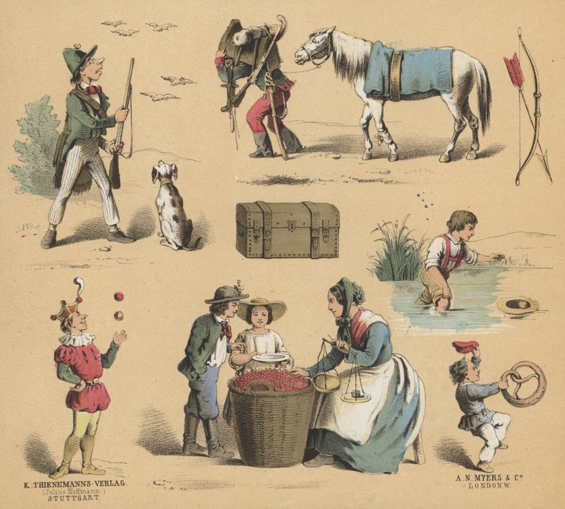 Scraps för ungdomar (färg litho) av European School