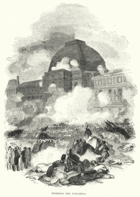 Storming the Tuileries (gravyr) av European School
