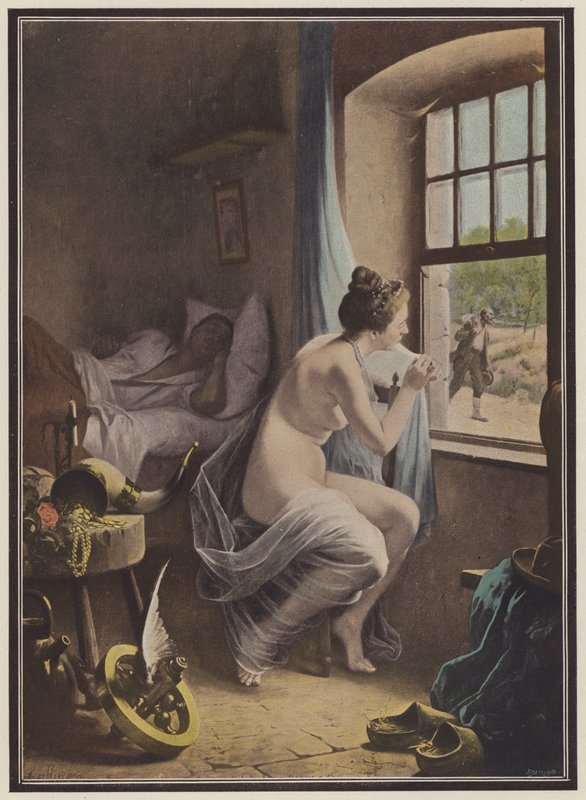 The Fortune (färg litho) av European School