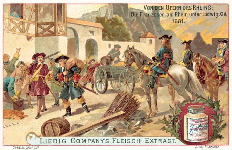 Franska armén under Ludvig XIV vid Rhen, 1681 av European School