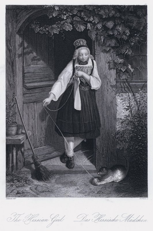 The Hessian Girl (gravyr) av European School