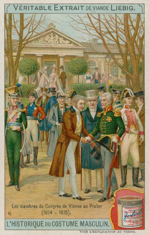 Medlemmarna av Wienfördraget 1815 av European School
