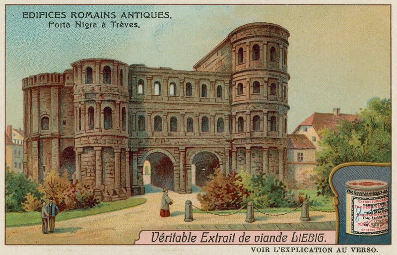Porta Nigra (Svarta porten) i Trier av European School