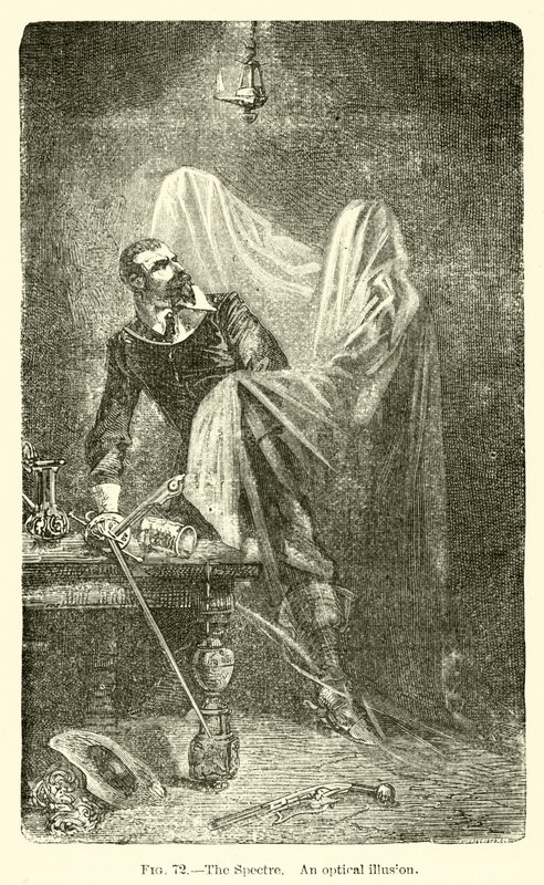 The Spectre, en optisk illusion (gravyr) av European School
