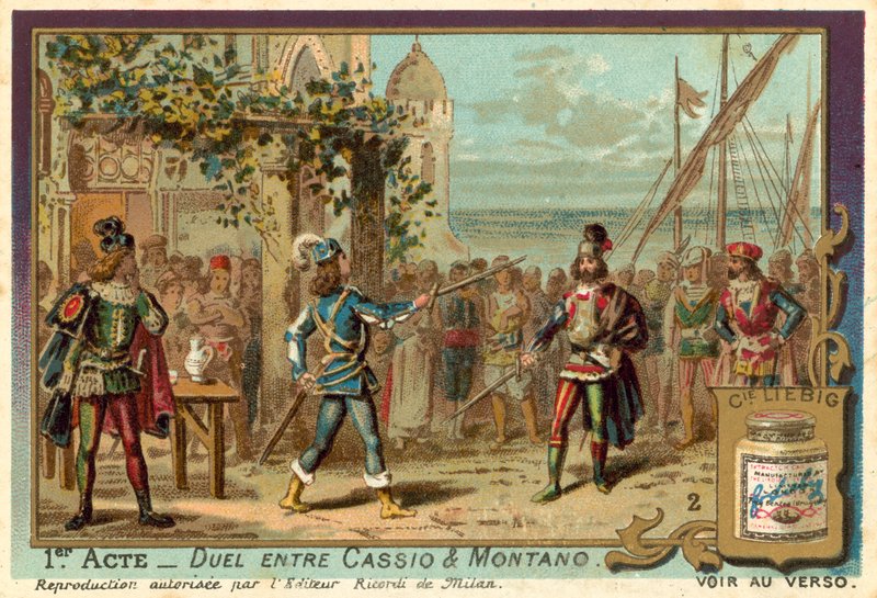 Duellen mellan Cassio och Montano av European School