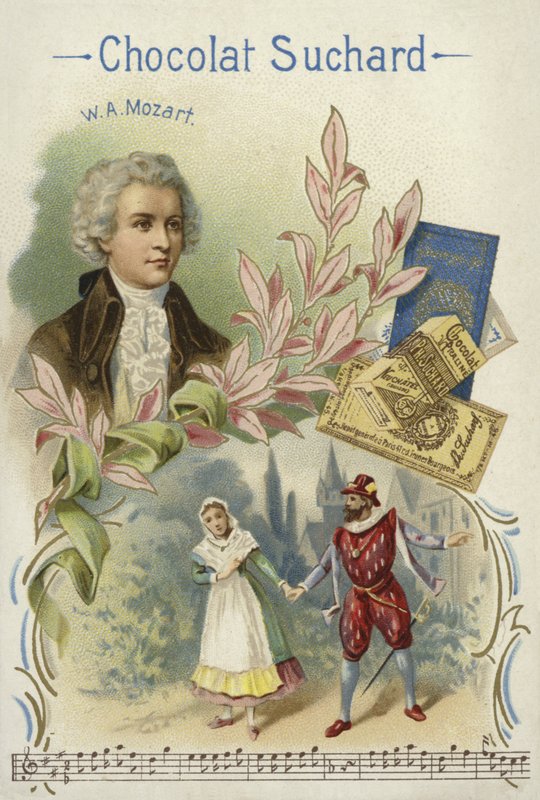 Wolfgang Amadeus Mozart, österrikisk musiker och kompositör av European School